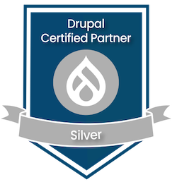 Drupal認定パートナー シルバーバッジ