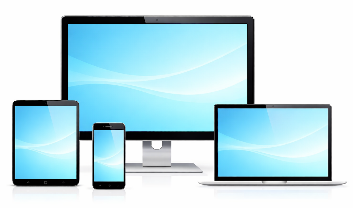 パソコン、タブレット、スマートフォンなどの端末イメージ